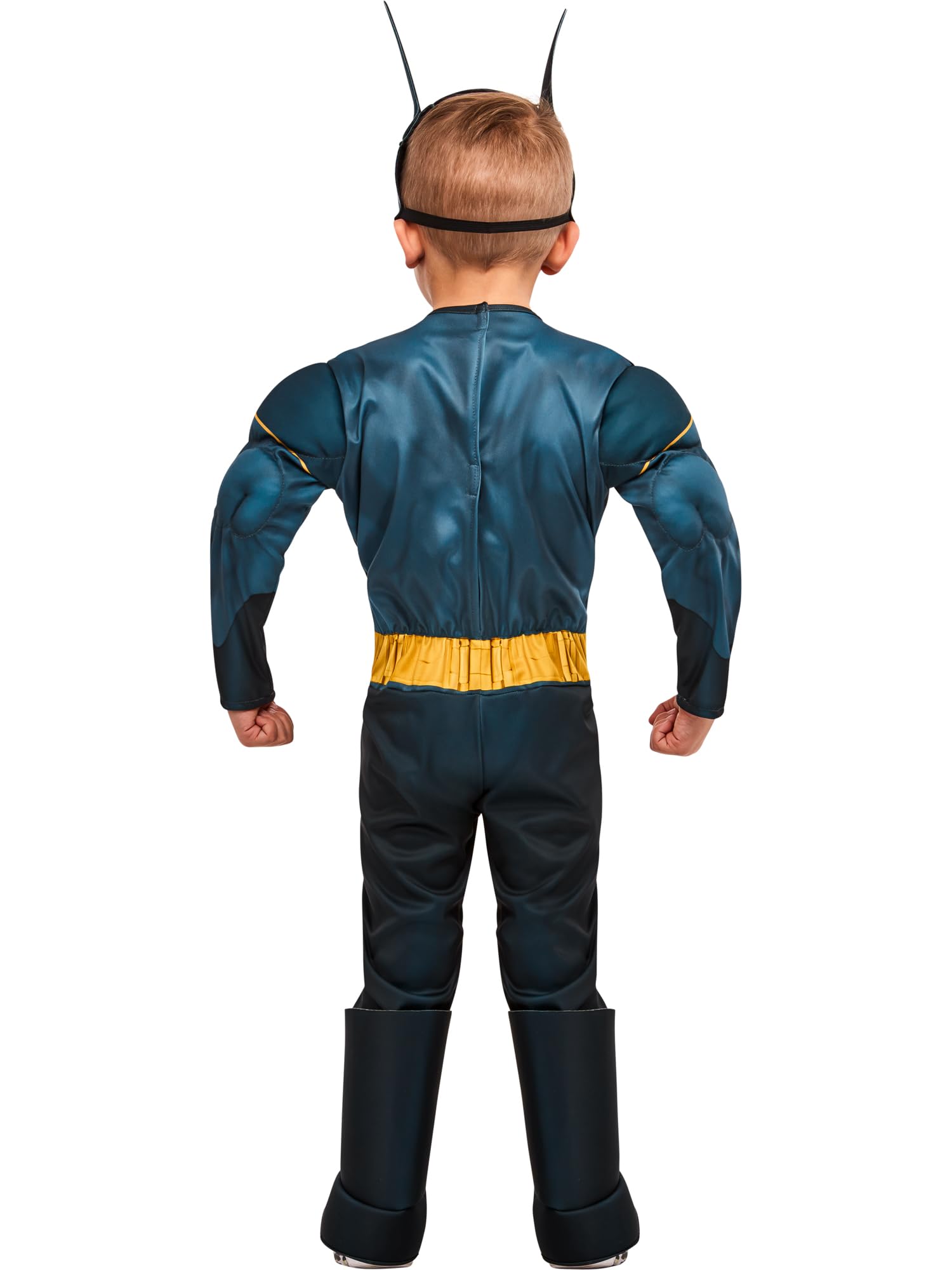 DC League of Super Pets: Batman Costume for Toddlers by Rubies, Boy's 2T - Image 4