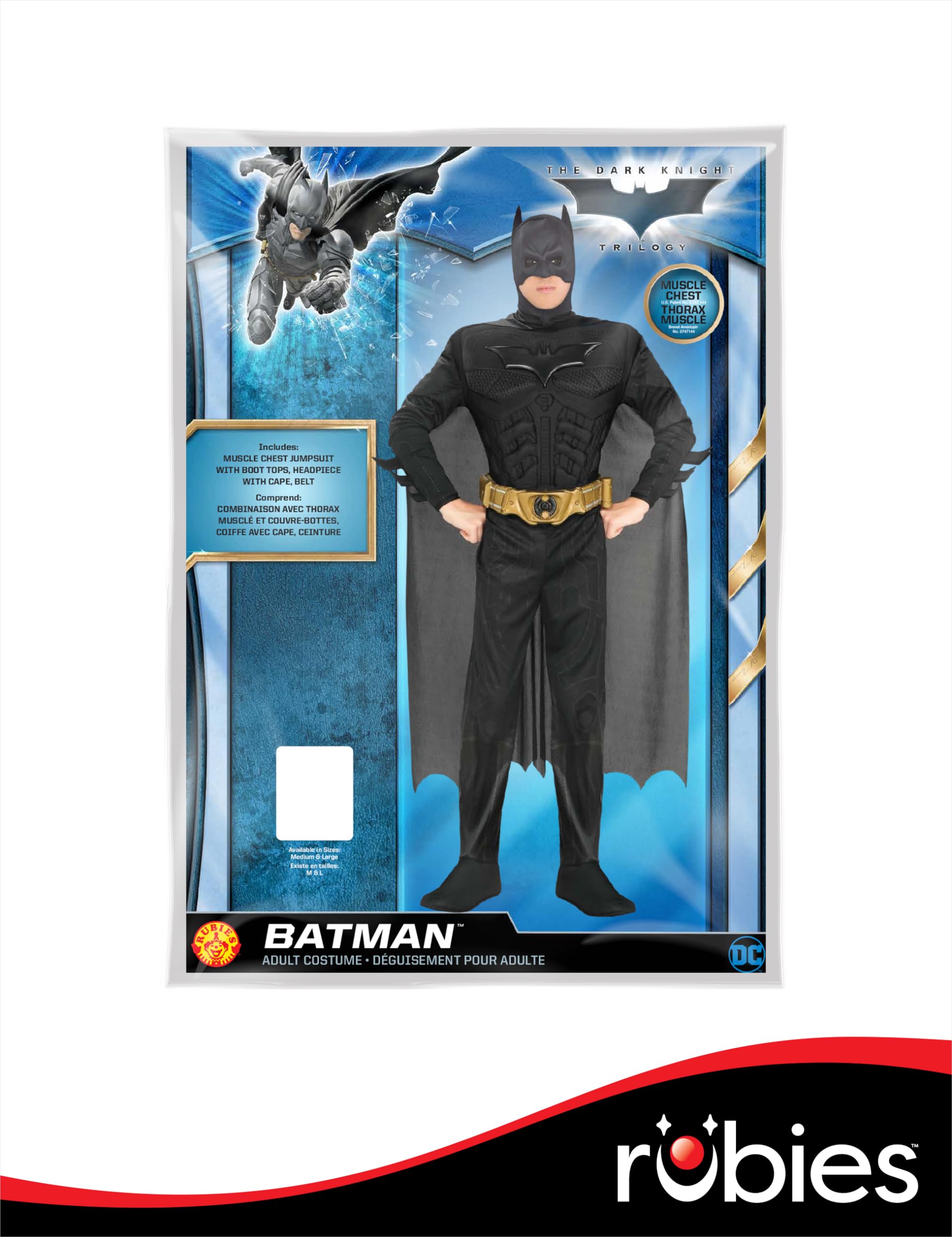 Rubies Adult Batman: The Dark Knight Trilogy Costume - Image 8