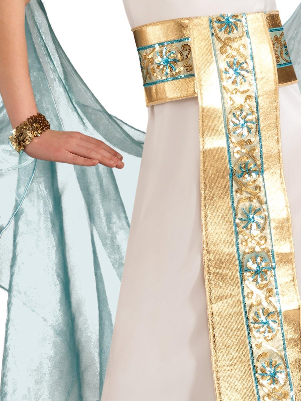 Rubies Child's Cleopatra Costume, Blue, Medium for Themed Parties and Halloween - Image 3