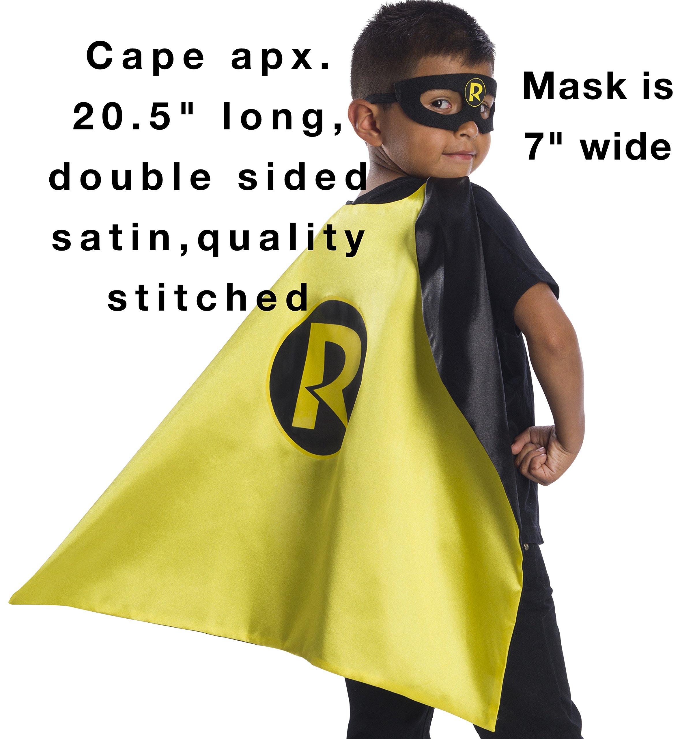 Rubies DC Comics Superheroes: Superhero Cape and Accessory Set for Kids, Boy's One Size - Image 5