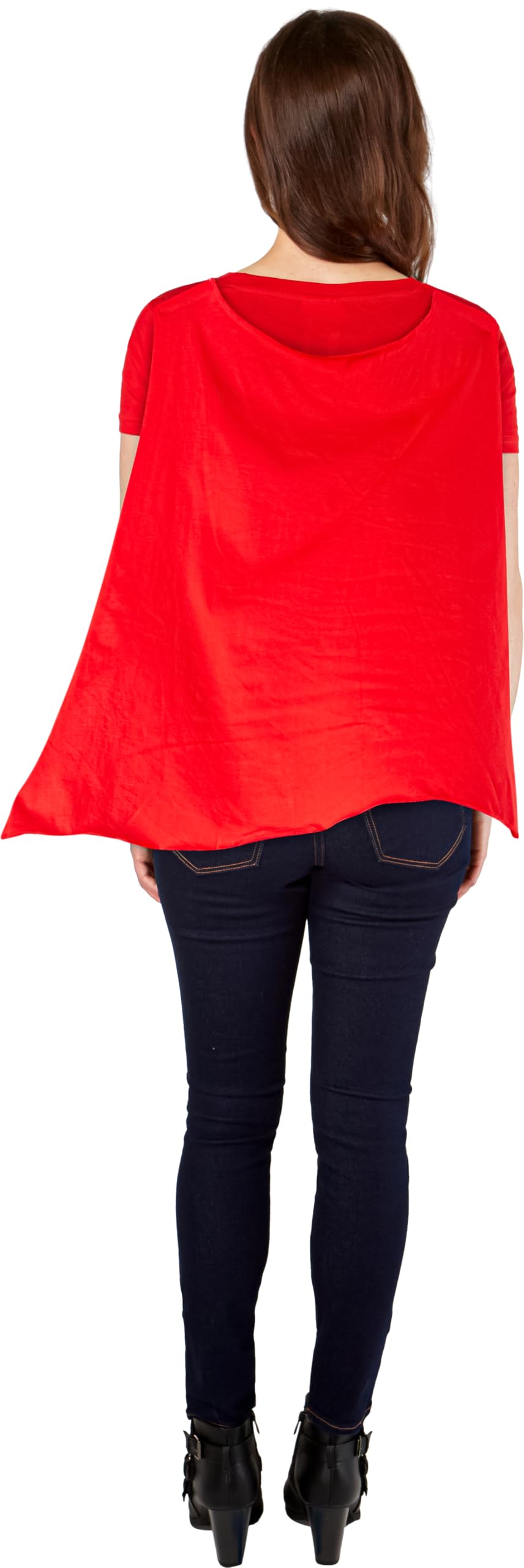 Rubies DC Comics: Wonder Woman Costume T-Shirt With Cape And Headband for Adults - Image 4