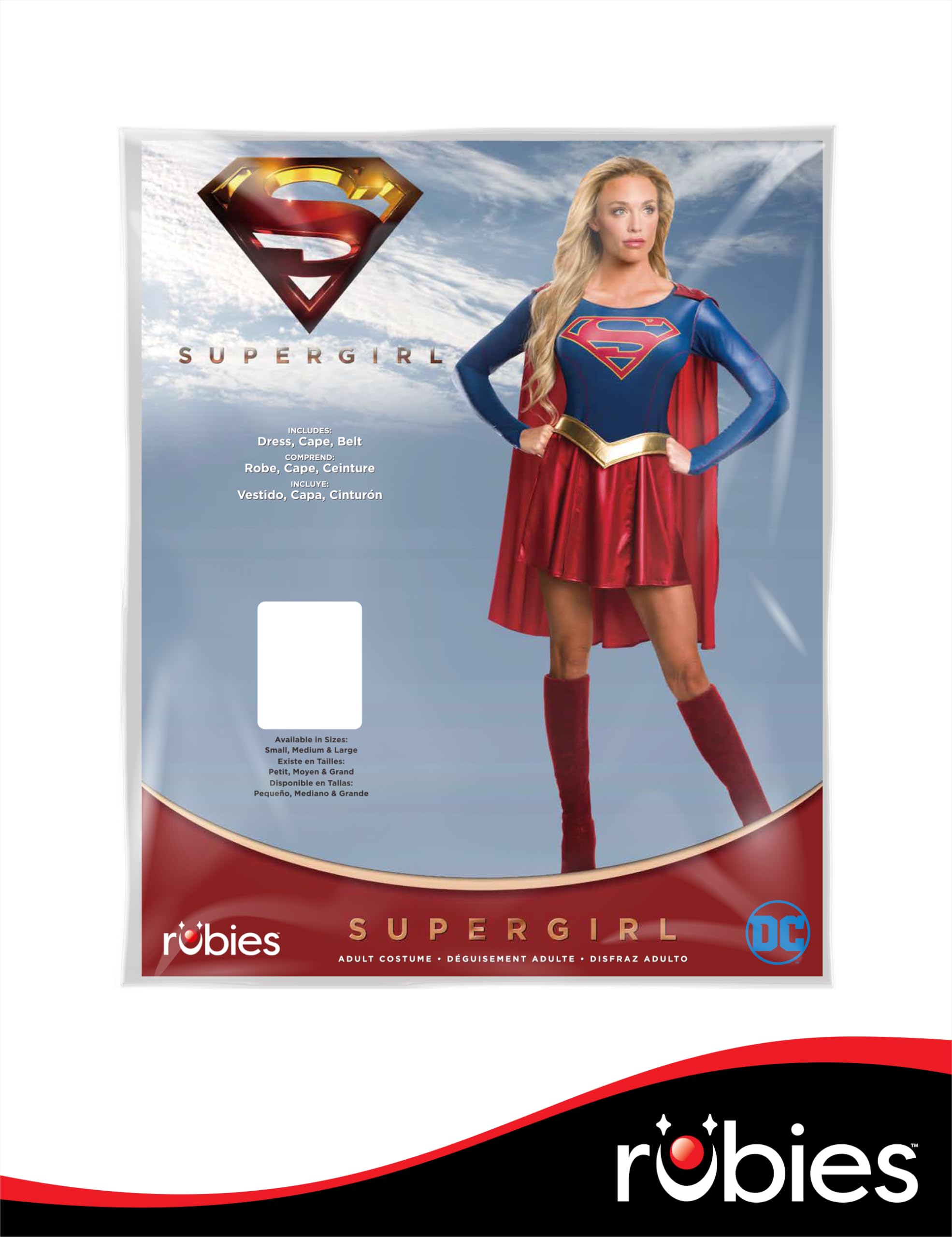 Rubies DC Superheroes Supergirl TV Series: Supergirl Costume Dress for Adults - Image 8