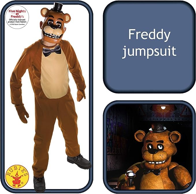 Rubies Five Nights At Freddy's: Freddy Fazbear Costume for Kids, Boy's Medium - Image 3