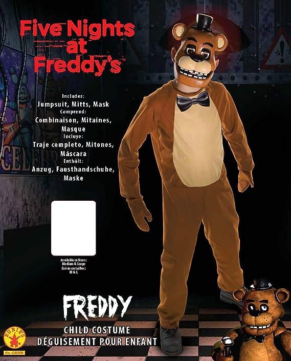 Rubies Five Nights At Freddy's: Freddy Fazbear Costume for Kids, Boy's Medium - Image 4