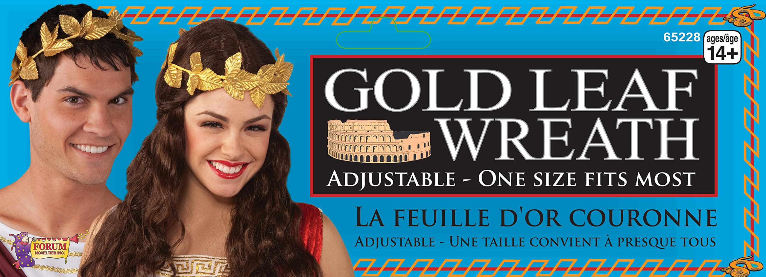 Rubies Gold Leaf Wreath Roman Headband for Adults, Unisex No Size - Image 4