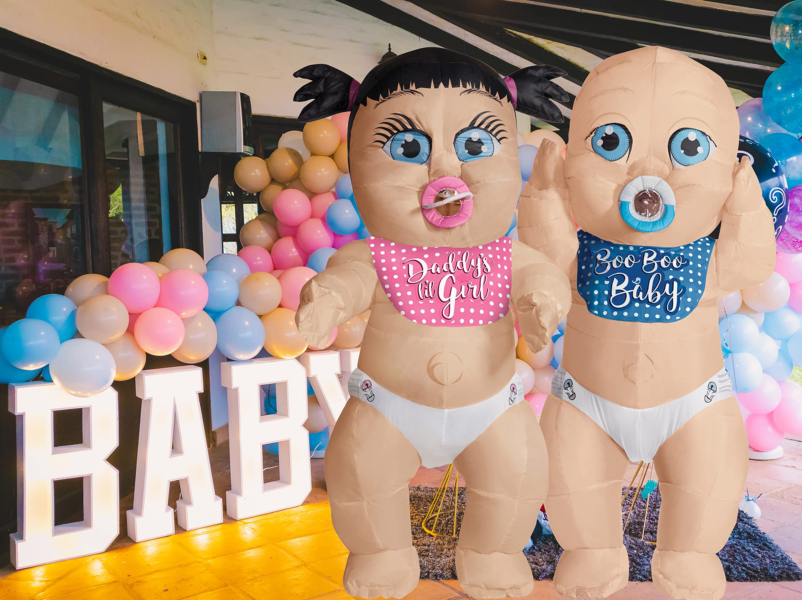 Rubies Inflatable Baby Girl Adult Costume - Image 5