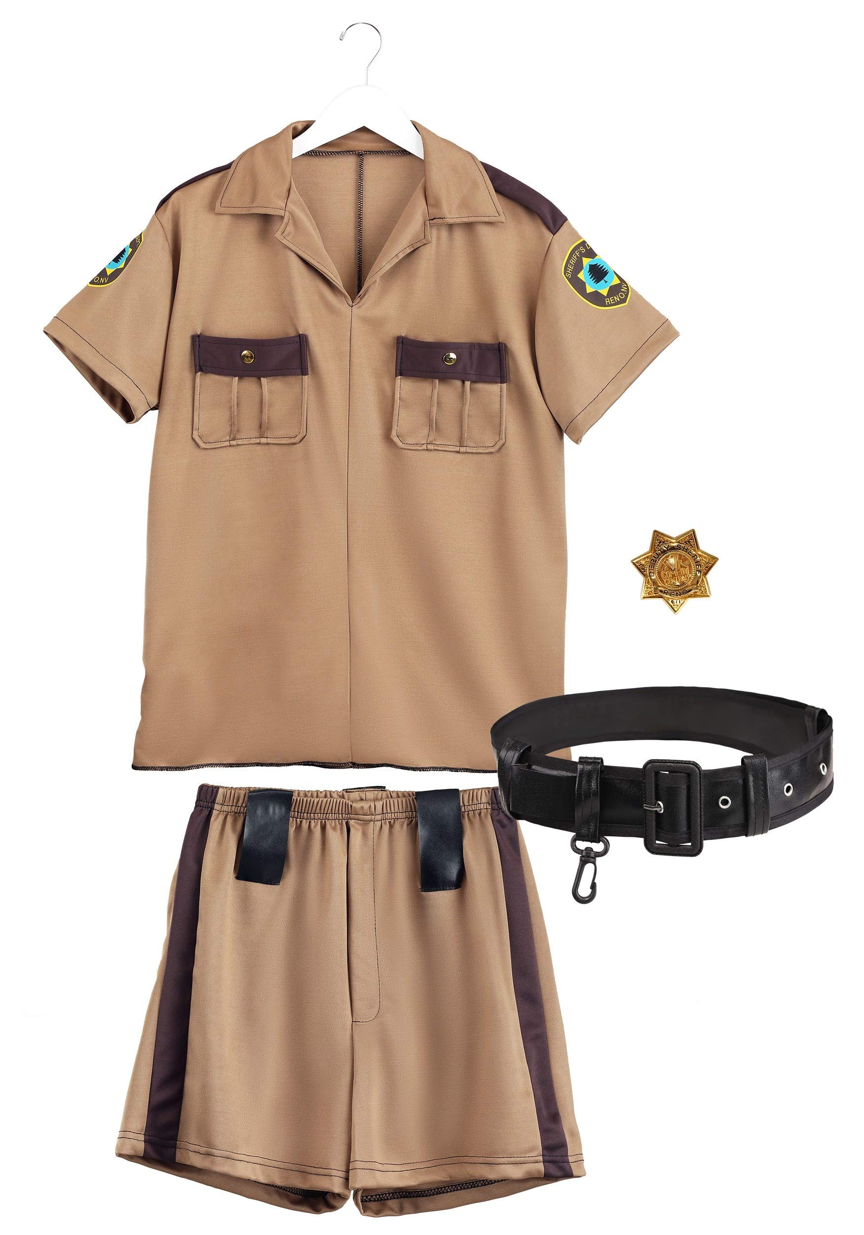 Rubies Reno 911: Lt. Dangle Costume for Adults - Image 8