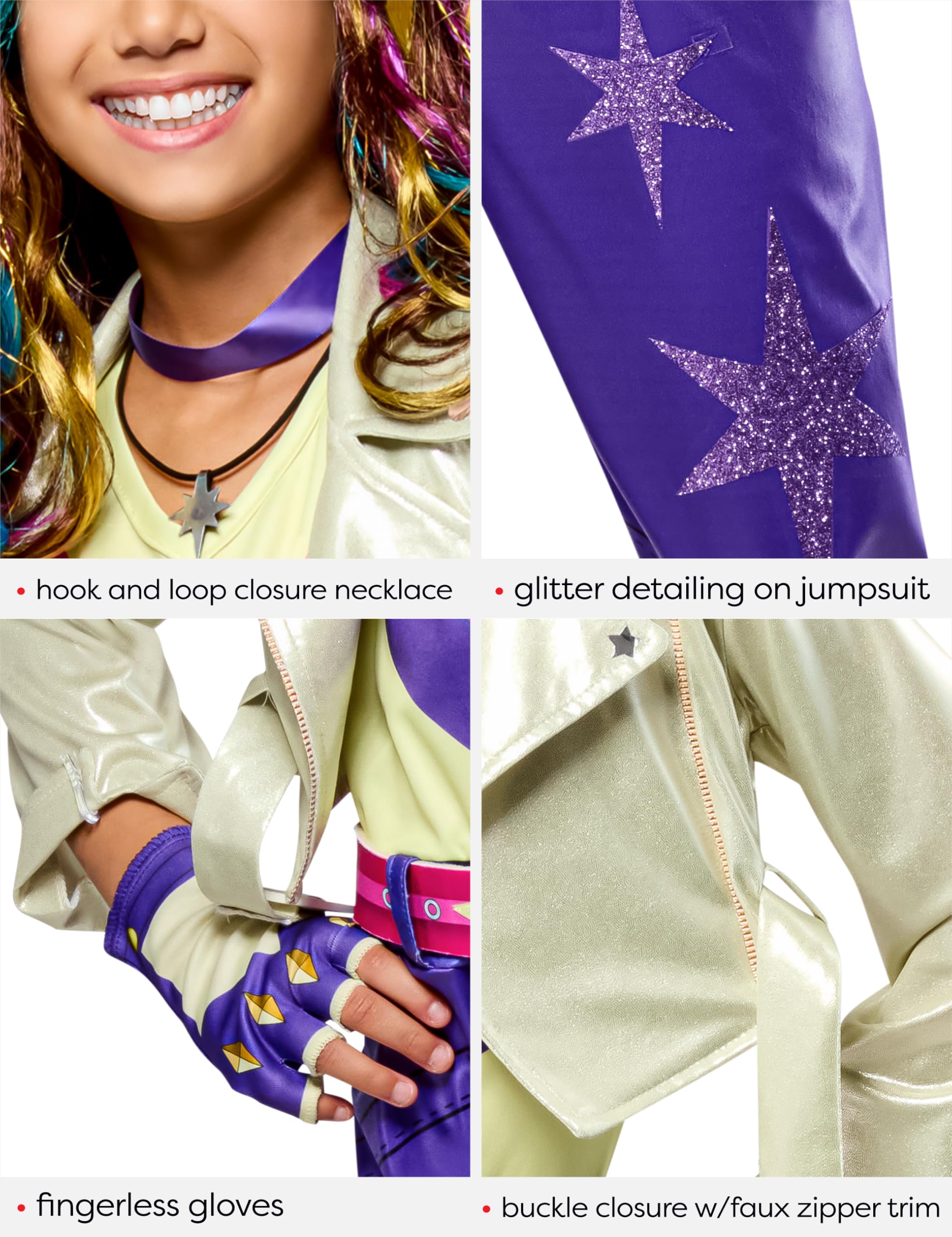 Rubies Unicorn Academy: Sophia Mendoza Costume for Kids, Girl's Large - Image 4